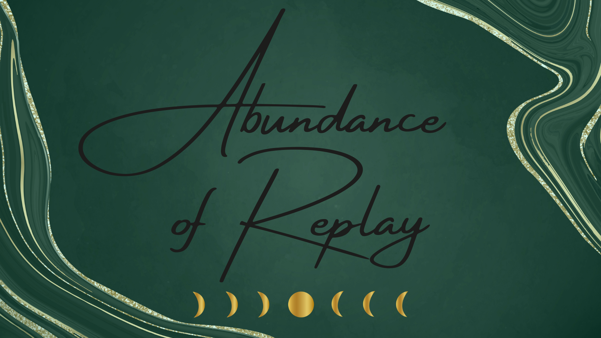 Abundance of Replay